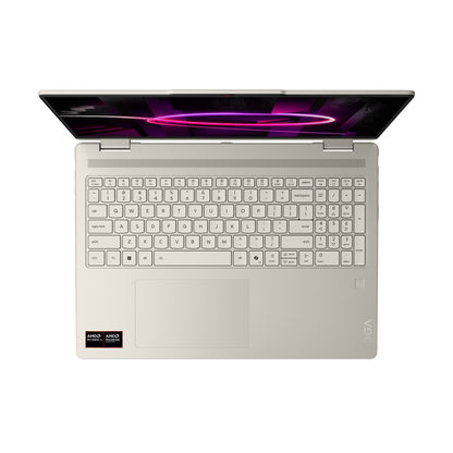 Lenovo Yoga 7 2-in-1 16AGP11 Copilot+ PC AMD Ryzen AI 7 445 Hybrid (2-i-1) 40,6 cm (16") Pekskärm WQXGA+ 32 GB LPDDR5x-SDRAM 1 TB SSD Wi-Fi 7 (802.11be) Windows 11 Home tyska Snäcka (färg)
