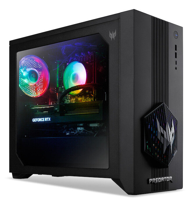 Acer Predator PO3-665_H810 Intel Core Ultra 7 265F 32 GB DDR4-SDRAM 1 TB SSD NVIDIA GeForce RTX 5060 Windows 11 Home Skrivbord PC Svart