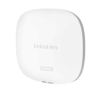 HPE Aruba Networking Networking Instant On Indoor Access Point Wi-Fi 6 4x4 (RW) AP25 4800 Mbit/s Vit Strömförsörjning via Ethernet (PoE) stöd