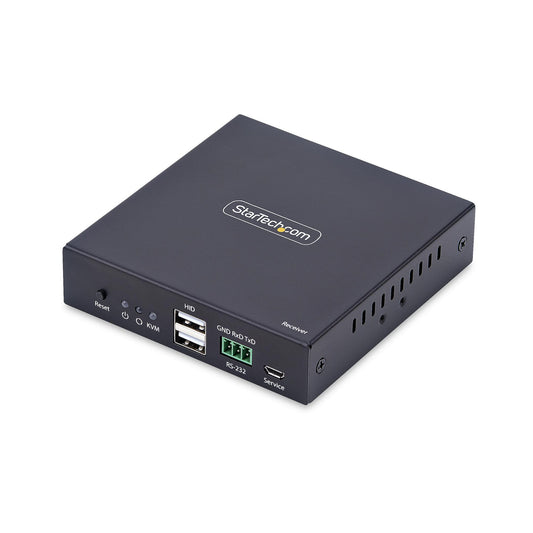 StarTech.com HDMI KVM-mottagare över IP-nätverk för IH2006-produktserien, 4K 60 Hz, kräver inga drivrutiner, AVoIP, inklusive monteringssats, endast mottagare