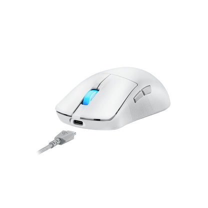 ASUS ROG Harpe Ace Mini datormöss Spela Ambidextrous RF Wireless + Bluetooth + USB Type-C Optisk 42000 DPI