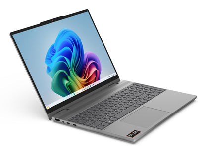 Lenovo IdeaPad 5 2-in-1 15AGP11 Copilot+ PC AMD Ryzen AI 5 430 Hybrid (2-i-1) 38,9 cm (15.3") Pekskärm WUXGA 16 GB DDR5-SDRAM 512 GB SSD Wi-Fi 7 (802.11be) Windows 11 Home tyska Grå