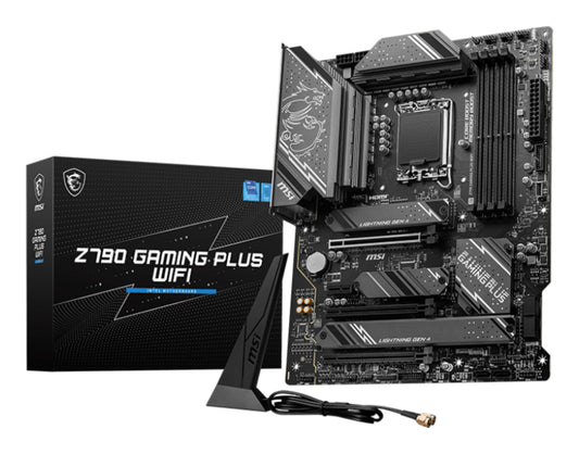 MSI Z790 GAMING PLUS WIFI moderkort Intel Z790 LGA 1700 ATX