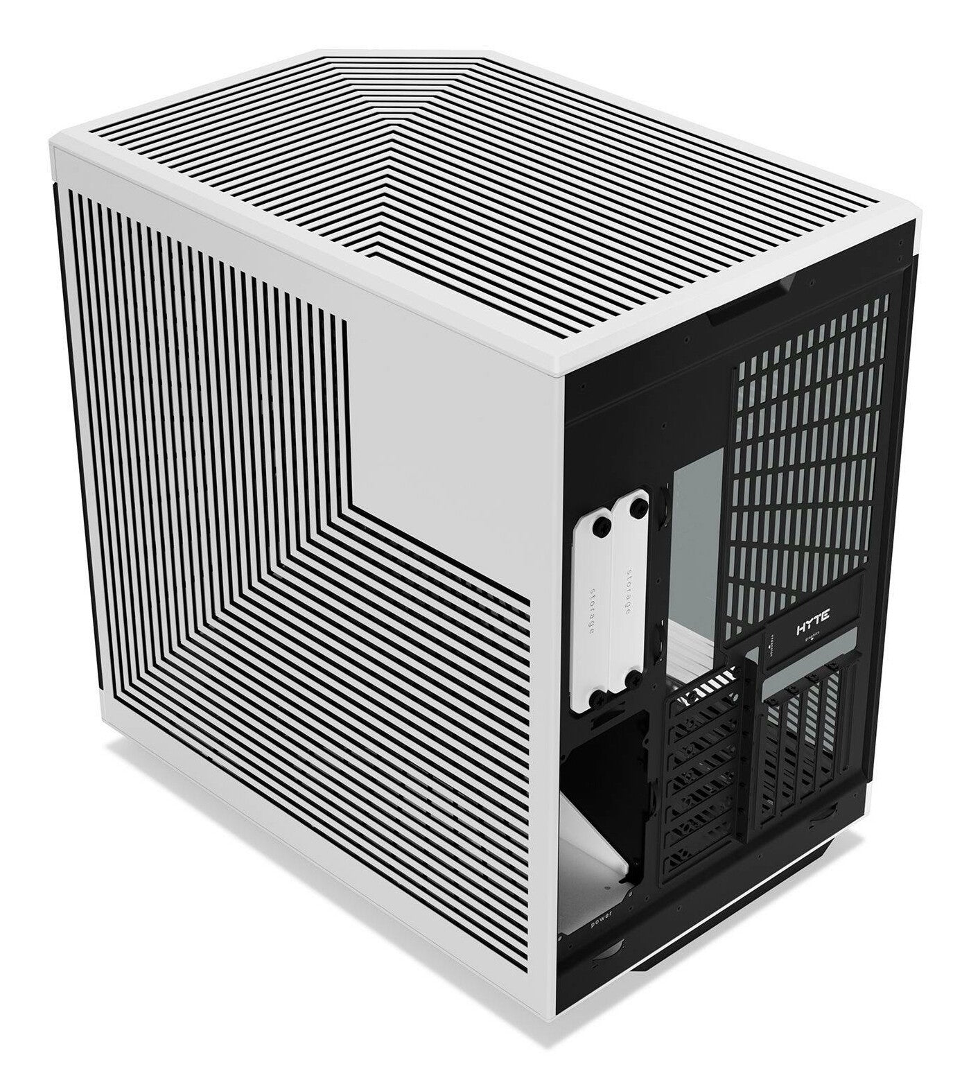 HYTE Y70 Midi Tower Svart, Vit