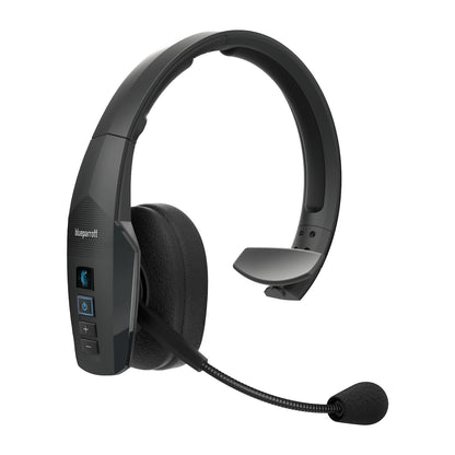 BlueParrott B450-XT Headset Trådlös Huvudband Kontor/callcenter USB Type-C Bluetooth Svart