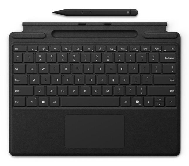 Microsoft Surface Pro Keyboard with Slim Pen QWERTZ tyska Microsoft Cover port Svart