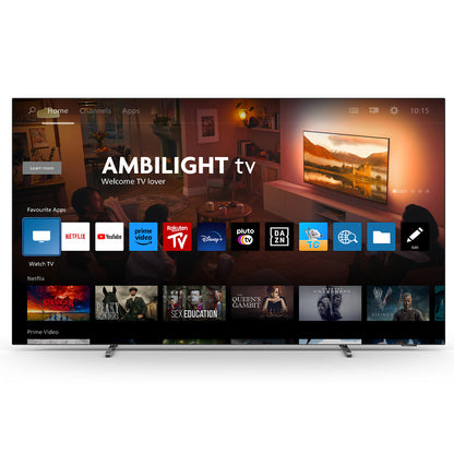 Philips 55OLED769/12 TV-apparat 139,7 cm (55") 4K Ultra HD Smart-TV Wi-Fi Metallisk