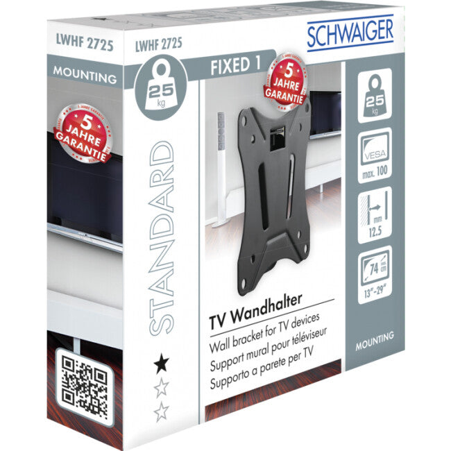 Schwaiger LWHF2725 513 Svart
