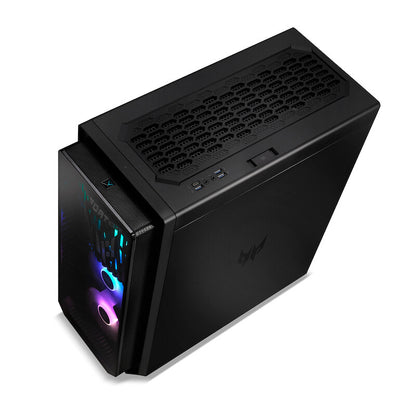 Acer Predator Orion 7000 PO7-660 Intel Core Ultra 7 265KF 32 GB DDR5-SDRAM 2 TB SSD NVIDIA GeForce RTX 5080 Windows 11 Home Skrivbord PC Svart