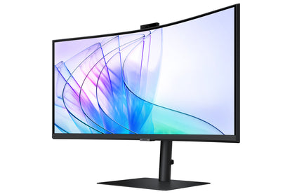 Samsung S65VC platta pc-skärmar 86,4 cm (34") 3440 x 1440 pixlar UltraWide Quad HD LCD Svart
