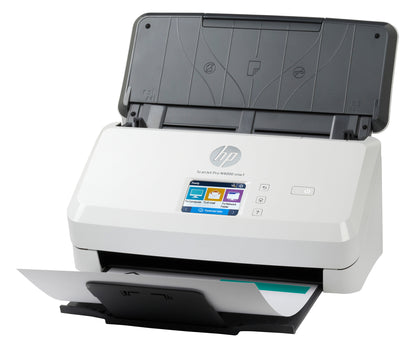 HP ScanJet Pro N4000 snw1 Arkmatad skanner 600 x 600 DPI A4 Svart, Vit