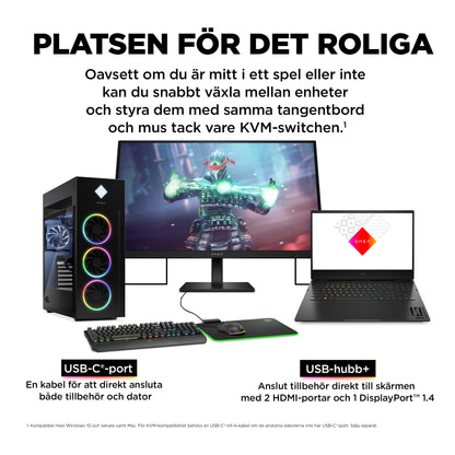 OMEN by HP OMEN 27 tum UHD 144 Hz Gaming-skärm – OMEN 27k OMEN 27 tum UHD 144 Hz Gaming-skärm – OMEN 27k