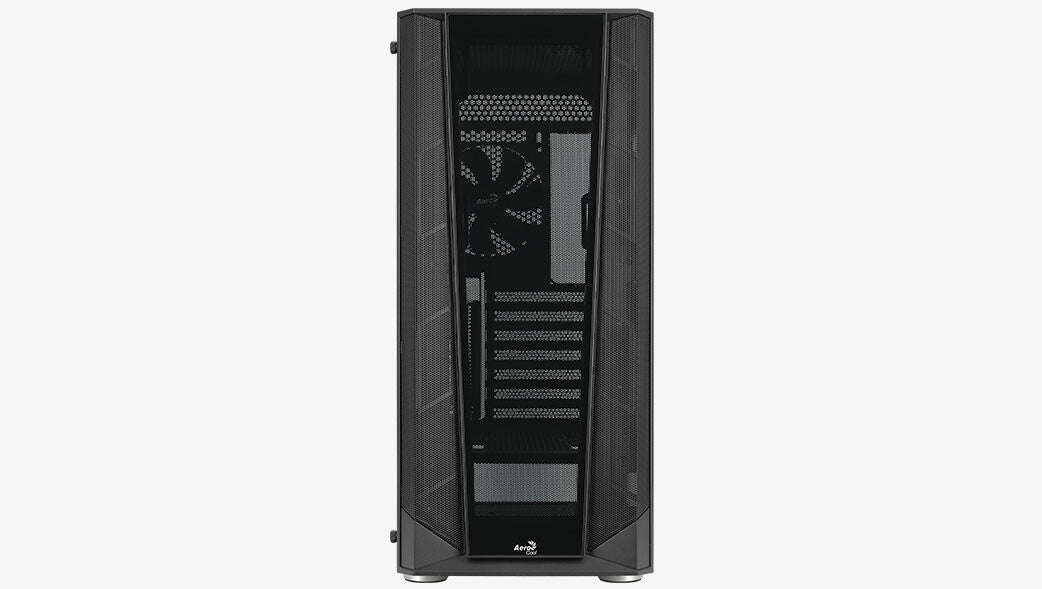 Aerocool Prism-G-BK-v1 Midi Tower Svart