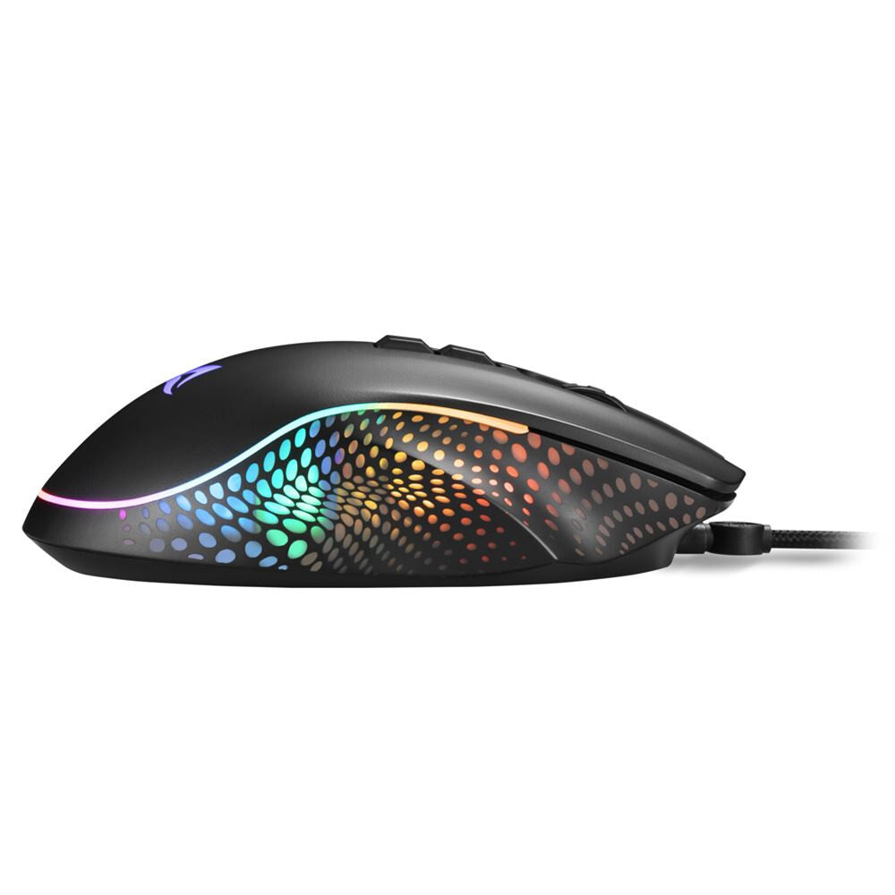 Sharkoon SHARK Force 3 datormöss Spela högerhand USB Type-A Optisk 12800 DPI