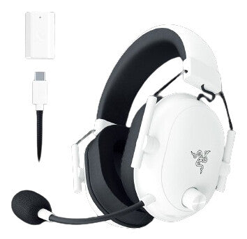 Razer BlackShark V2 HyperSpeed Headset Kabel & Trådlös Huvudband Spela USB Type-A Bluetooth Vit