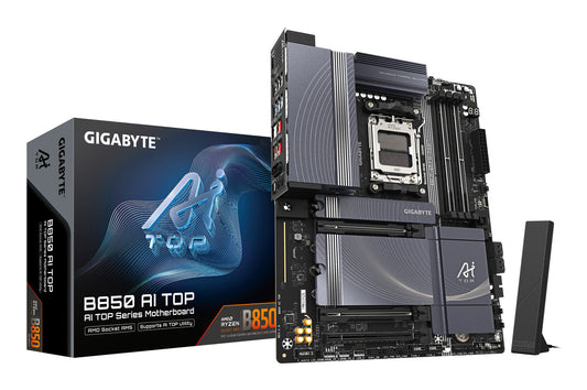 GIGABYTE B850 AI TOP moderkort AMD B850 AM5-sockel ATX
