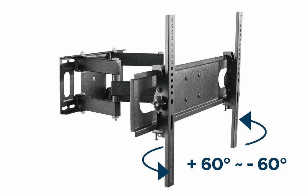 Gembird WM-70ST-01 tv-fäste 177,8 cm (70") Svart