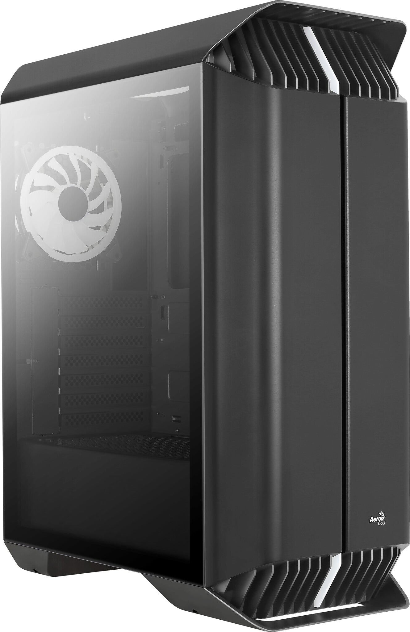 Aerocool Gladiator Duo Midi Tower Svart