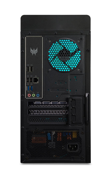 Acer Predator PO3-655 Intel® Core™ i7 i7-14700F 16 GB DDR5-SDRAM 1 TB SSD NVIDIA GeForce RTX 4070 SUPER Windows 11 Home Skrivbord PC Svart