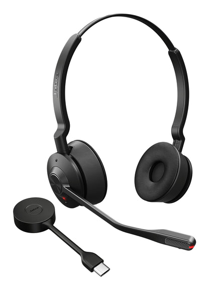 Jabra Engage 55 SE Headset Trådlös Huvudband Kontor/callcenter Svart