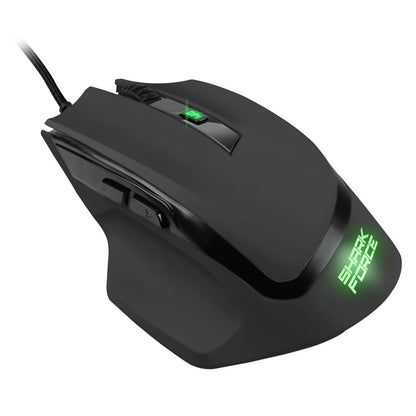 Sharkoon SHARK Force II datormöss Spela högerhand USB Type-A Optisk 4200 DPI