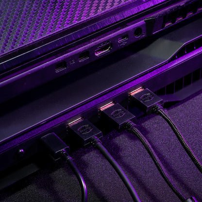 Cooler Master NotePal X150 Spectrum kylningsdynor för bärbara datorer 43,2 cm (17") 1000 RPM Svart