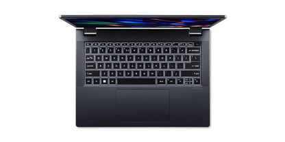 Acer TravelMate P4 TMP414-53-TCO-5771 Intel® Core™ i5 i5-1335U Bärbar dator 35,6 cm (14") WUXGA 16 GB DDR4-SDRAM 512 GB SSD Wi-Fi 6 (802.11ax) Windows 11 Pro Blå