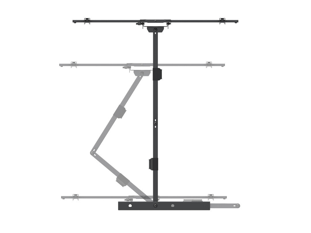 Multibrackets 6539 tv-fäste 190,5 cm (75") Svart