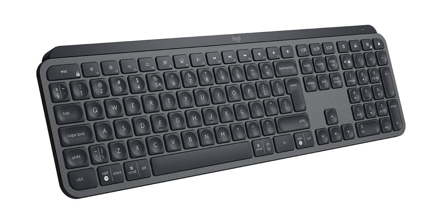 Logitech Master 920-010251 tangentbord Kontor Bluetooth QWERTY Amerikanskt internationellt grafit