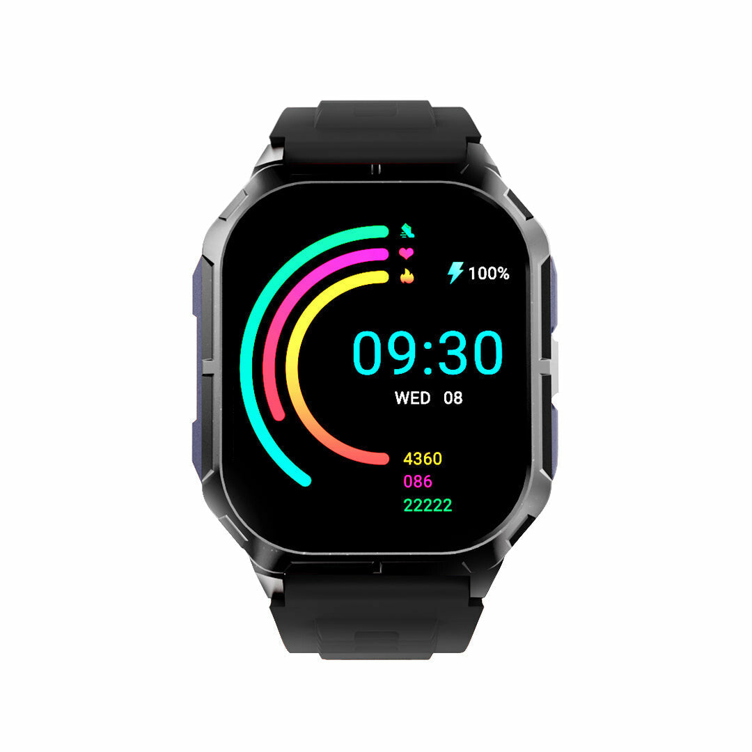 Hifuture ULTRA 3 5,11 cm (2.01") TFT 41 mm Digital 240 x 296 pixlar Pekskärm Svart