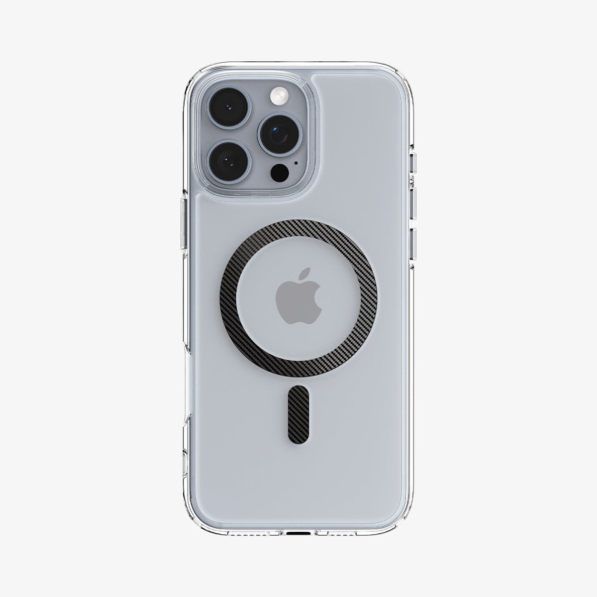 Spigen Ultra Hybrid (MagFit) mobiltelefonfodral 17,5 cm (6.9") Mobilskal Transparent