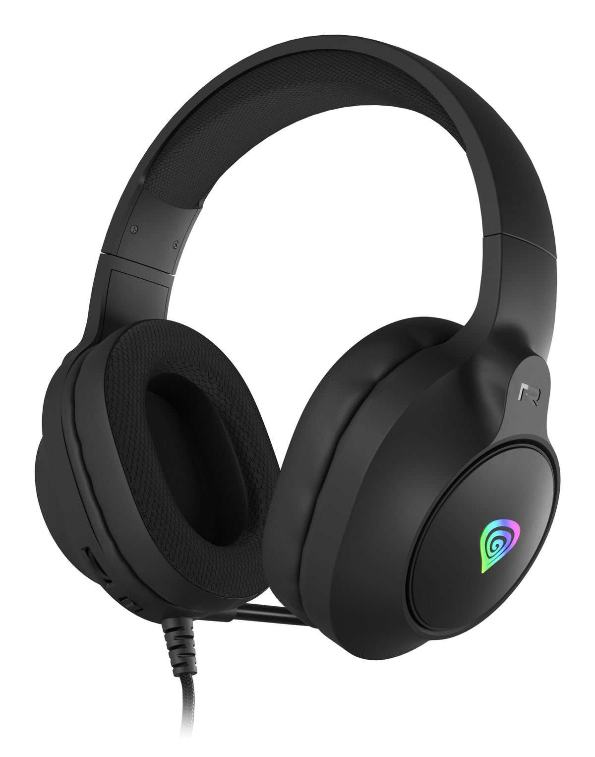 GENESIS NEON 213 Headset Kabel Handhållen Samtal/musik USB Type-A Svart