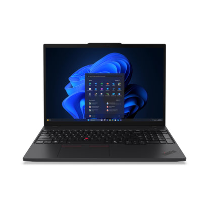 Lenovo ThinkPad T16 Gen 4 (Intel) Intel Core Ultra 5 225U Bärbar dator 40,6 cm (16") WUXGA 16 GB DDR5-SDRAM 512 GB SSD Wi-Fi 6E (802.11ax) Windows 11 Pro tyska Svart