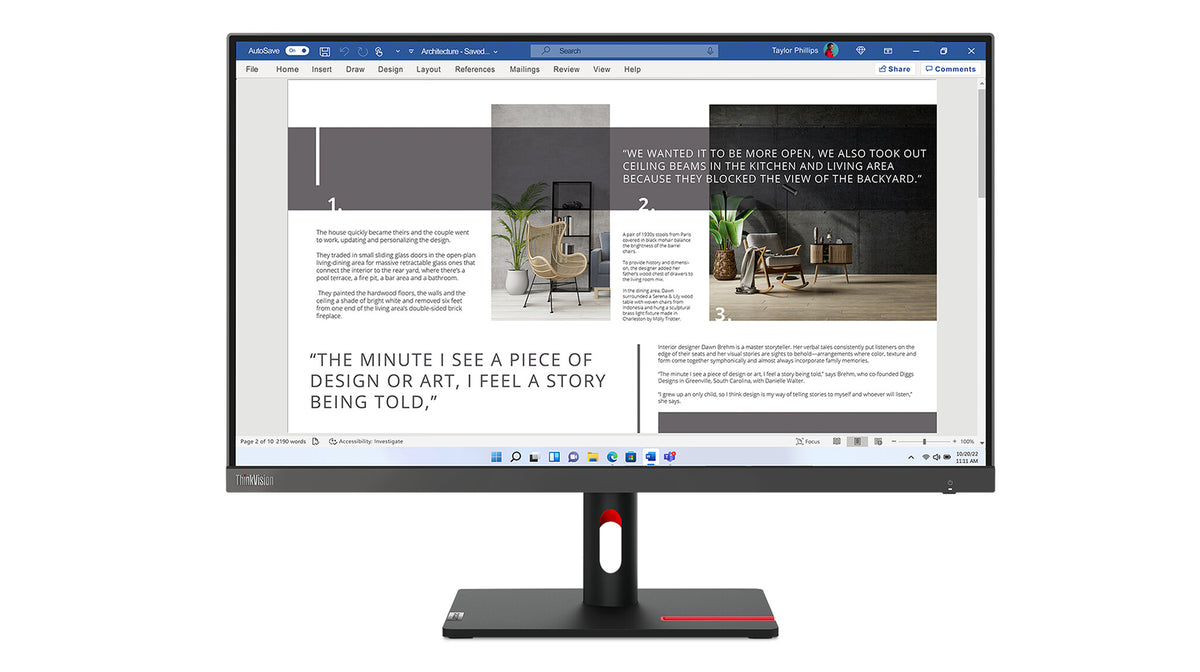 Lenovo ThinkVision S27i-30 LED display 68,6 cm (27") 1920 x 1080 pixlar Full HD Grå