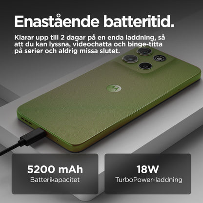 Motorola moto g15 17,1 cm (6.72") Dubbla SIM-kort Android 15 4G USB Type-C 4 GB 128 GB 5200 mAh Grön