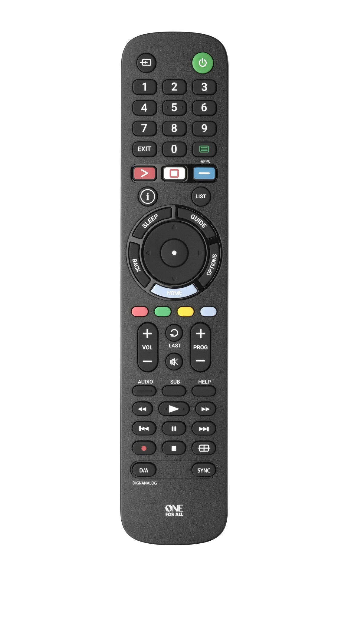 One For All TV Replacement Remotes alternativ TV-fjärrkontroll Sony