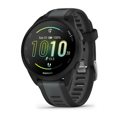 Garmin Forerunner 165 Music 3,05 cm (1.2") AMOLED 43 mm Digital 390 x 390 pixlar Pekskärm Svart GPS