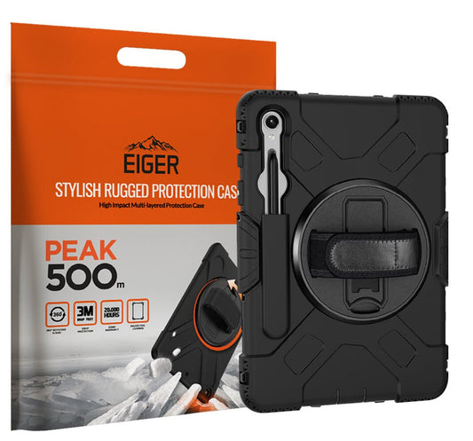 EIGER EGPE00187 iPad-fodral 27,7 cm (10.9") Omslag Svart