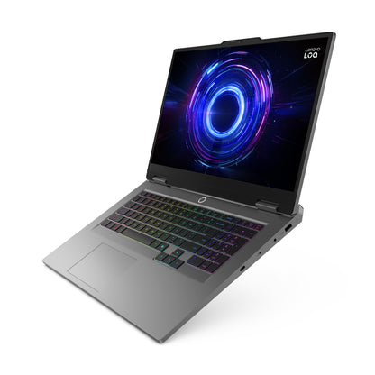 Lenovo LOQ 17IRX10 Intel® Core™ i7 i7-14700HX Bärbar dator 43,9 cm (17.3") Full HD 16 GB DDR5-SDRAM 1 TB SSD NVIDIA GeForce RTX 5070 Wi-Fi 6 (802.11ax) Windows 11 Home tyska Grå