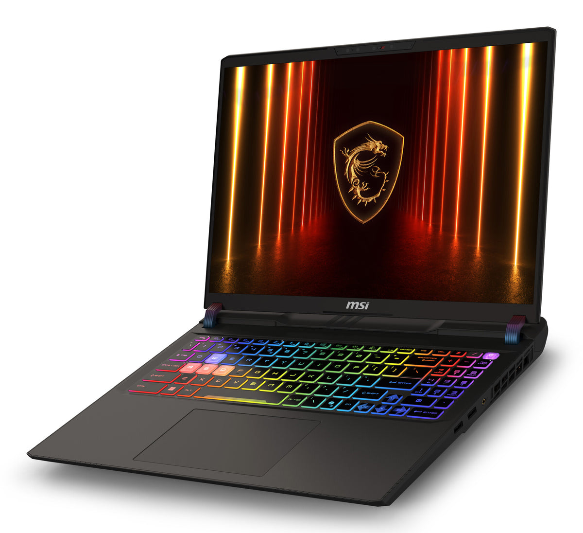 MSI Vector 18 HX AI A2XWJG-657 Intel Core Ultra 9 275HX Bärbar dator 45,7 cm (18") Quad HD+ 32 GB DDR5-SDRAM 2 TB SSD NVIDIA GeForce RTX 5090 Wi-Fi 7 (802.11be) Windows 11 Home Grå