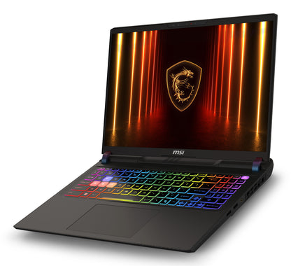 MSI Vector 18 HX AI A2XWJG-657 Intel Core Ultra 9 275HX Bärbar dator 45,7 cm (18") Quad HD+ 32 GB DDR5-SDRAM 2 TB SSD NVIDIA GeForce RTX 5090 Wi-Fi 7 (802.11be) Windows 11 Home Grå