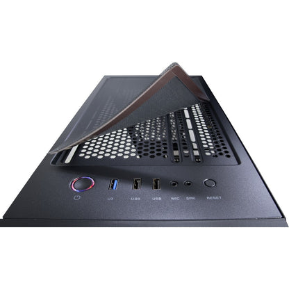 Inter-Tech C-303 Mirror Full Tower Svart
