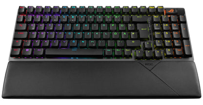 ASUS ROG Strix Scope II 96 tangentbord Spela USB + RF Wireless + Bluetooth QWERTY Svart