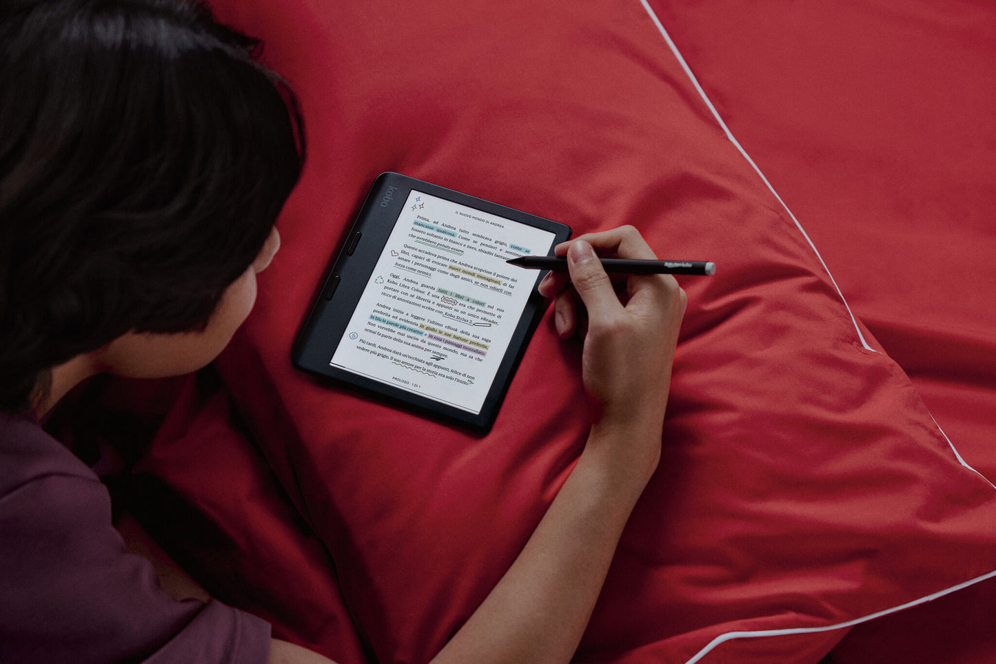 Rakuten Kobo Libra Colour e-bokläsare Pekskärm 32 GB Wi-Fi Vit