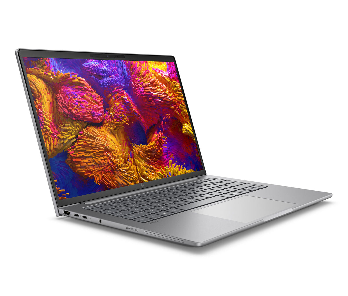 HP ZBook 8 G1as Copilot+ PC AMD Ryzen AI 9 HX PRO 375 Mobil arbetsstation 35,6 cm (14") WQXGA 64 GB DDR5-SDRAM 2 TB SSD Wi-Fi 7 (802.11be) Windows 11 Pro AI Workstation, AI PC Silver