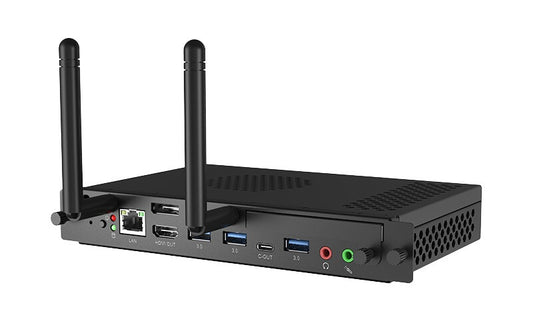 Avocor i7 OPS PC Gen12 16GB RAM 256GB Intel® Core™ i7 i7-1260P DDR4-SDRAM SSD Windows 11 Pro Mini-PC Svart