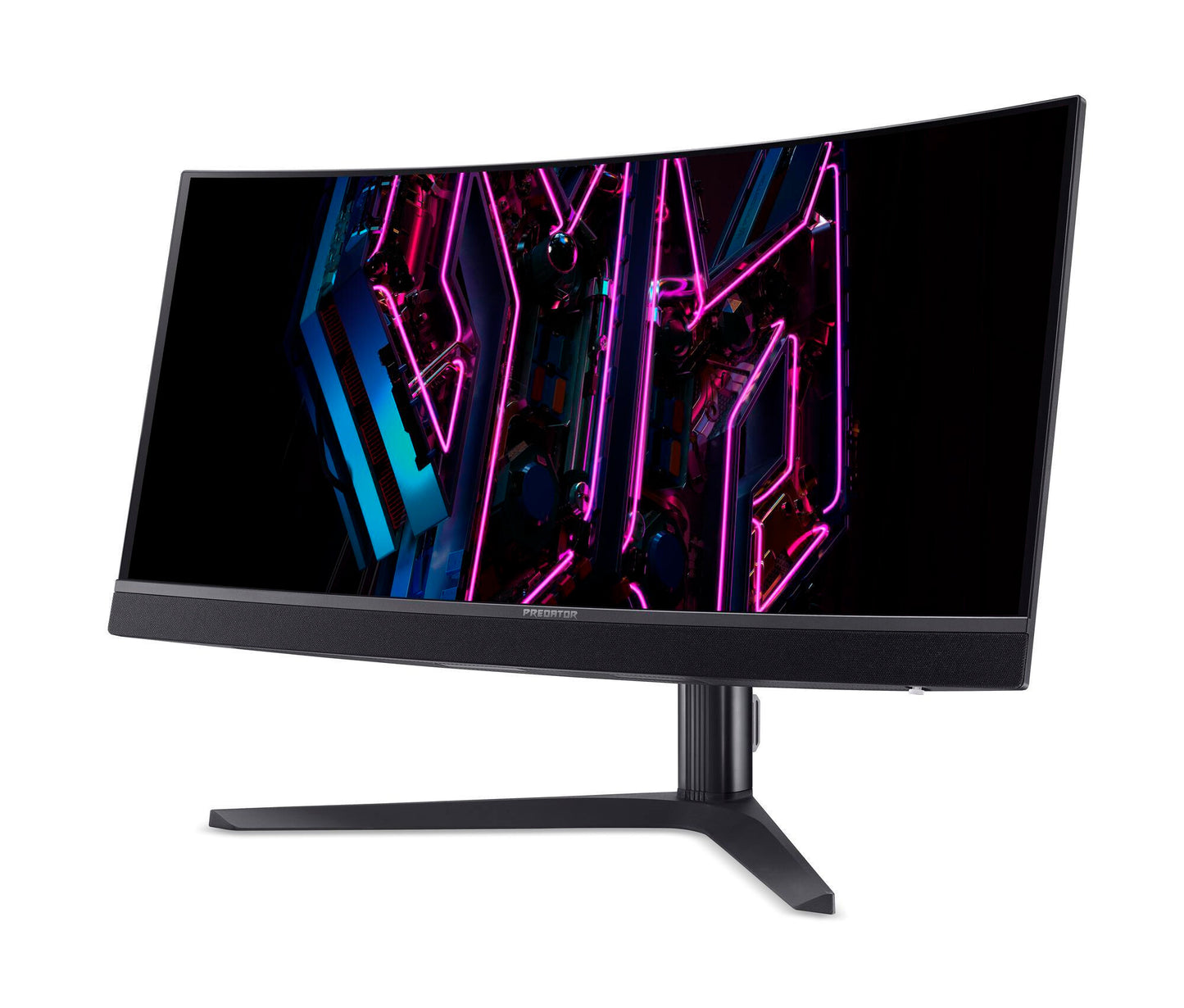 Acer Predator X34Vbmiiphuzx platta pc-skärmar 86,4 cm (34") 3440 x 1440 pixlar UltraWide Quad HD OLED Svart