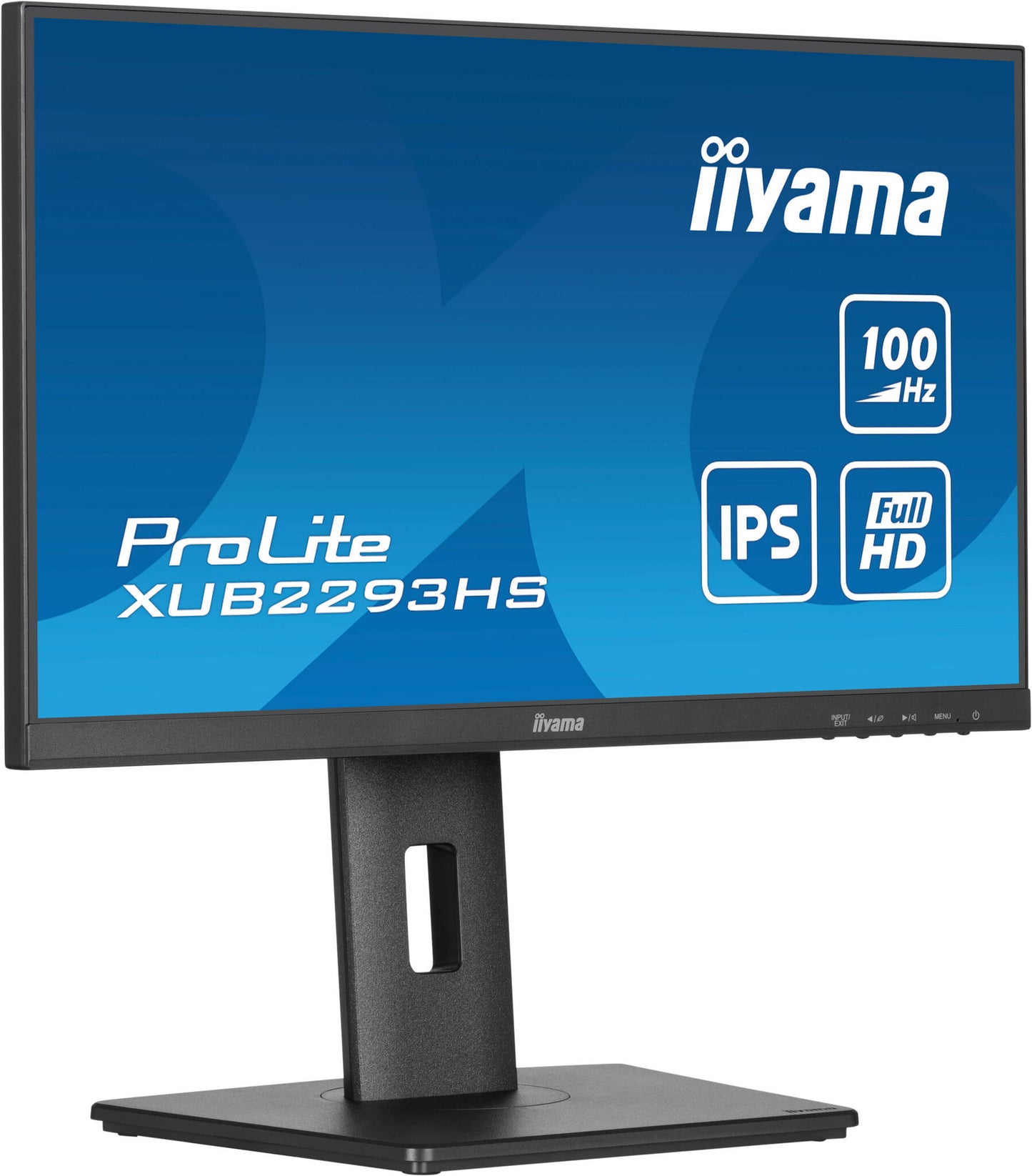 iiyama ProLite XUB2293HS-B6 platta pc-skärmar 54,6 cm (21.5") 1920 x 1080 pixlar Full HD LED Svart