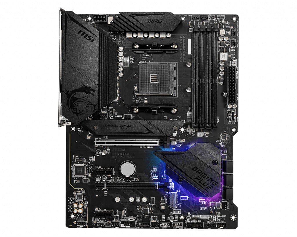 MSI MPG B550 Gaming Plus AMD B550 Uttag AM4 ATX
