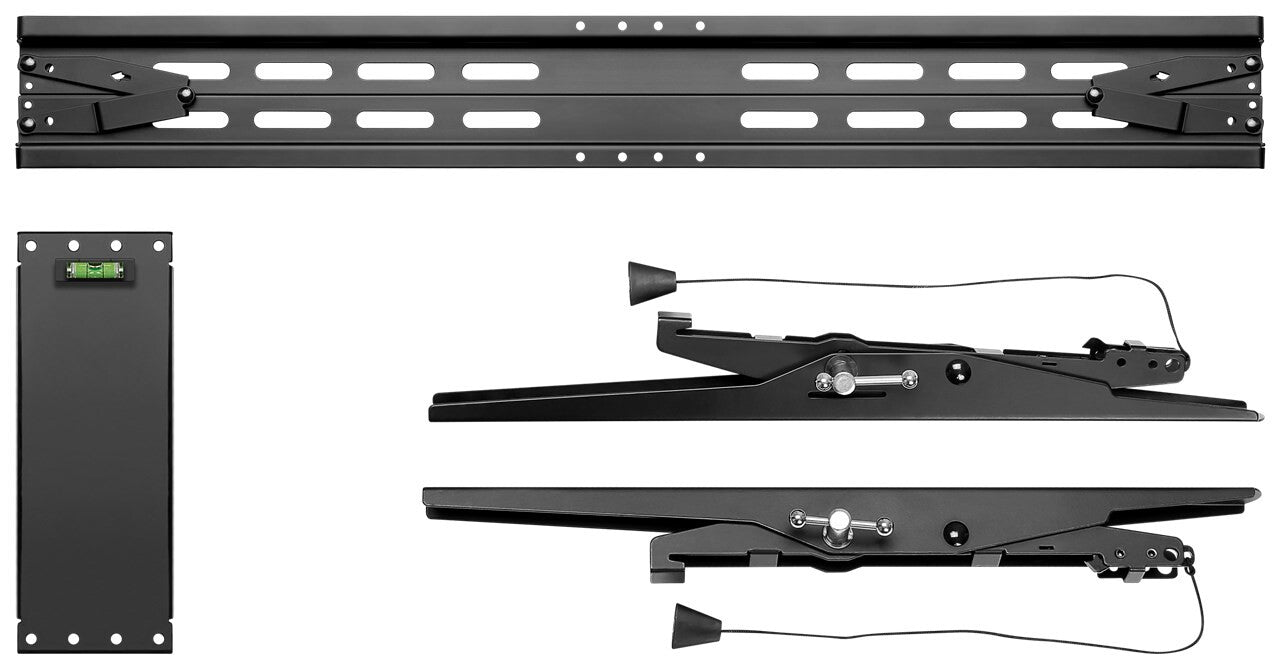Goobay 49929 tv-fäste 177,8 cm (70") Svart